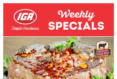 IGA Stores of BC Flyer January 24 to 30