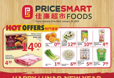 PriceSmart Foods Flyer January 23 to 29