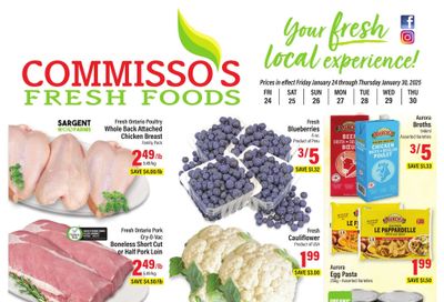 Commisso's Fresh Foods Flyer January 24 to 30