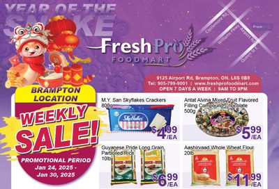 FreshPro Foodmart (Brampton) Flyer January 24 to 30