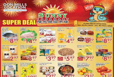 Sunny Foodmart (Don Mills) Flyer January 24 to 30