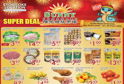 Sunny Foodmart (Etobicoke) Flyer January 24 to 30