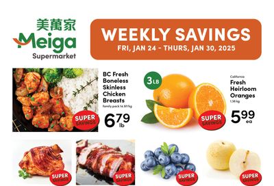 Meiga Supermarket Flyer January 24 to 30