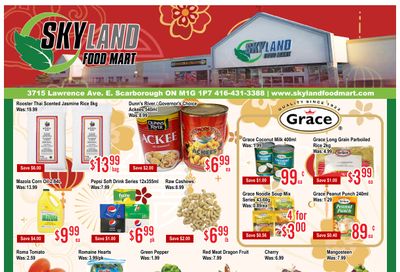 Skyland Food Mart Flyer January 24 to 30