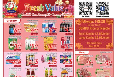 Fresh Value (Etobicoke) Flyer January 24 to 30