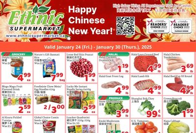 Ethnic Supermarket (Milton) Flyer January 24 to 30