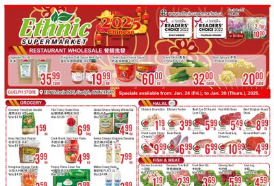 Ethnic Supermarket (Guelph) Flyer January 24 to 30