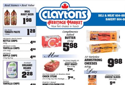 Claytons Heritage Market Flyer January 24 to 30