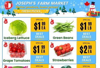 Joseph's Farm Market Flyer January 24 to 29