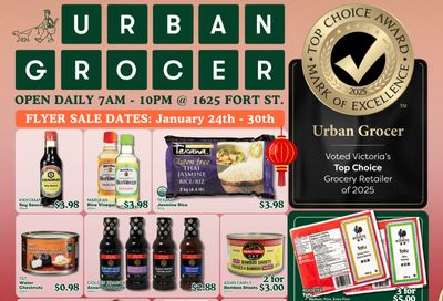 Urban Grocer Flyer January 24 to 30