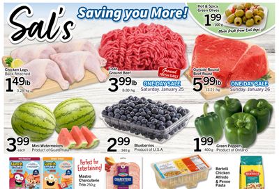 Sal's Grocery Flyer January 24 to 30