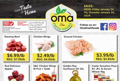 Oma Fresh Foods Flyer January 24 to 30