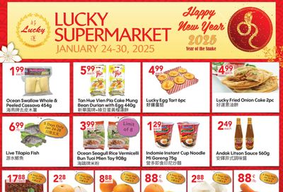 Lucky Supermarket (Edmonton) Flyer January 24 to 30