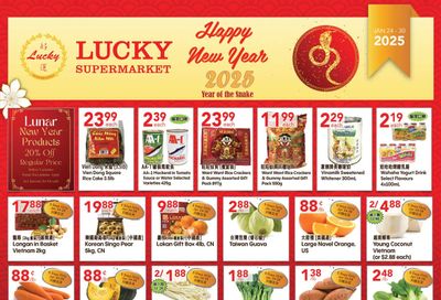 Lucky Supermarket (Calgary) Flyer January 24 to 30