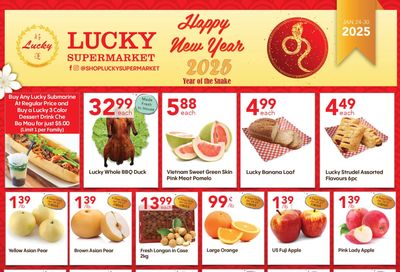 Lucky Supermarket (Surrey) Flyer January 24 to 30