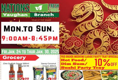 Nations Fresh Foods (Vaughan) Flyer January 24 to 30