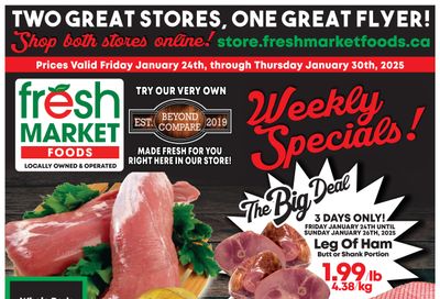 Fresh Market Foods Flyer January 24 to 30