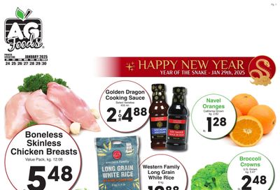 AG Foods Flyer January 24 to 30