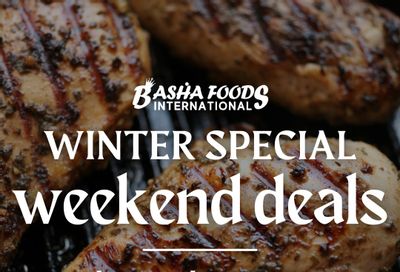 Basha Foods International Weekend Deals Flyer January 24 to 27