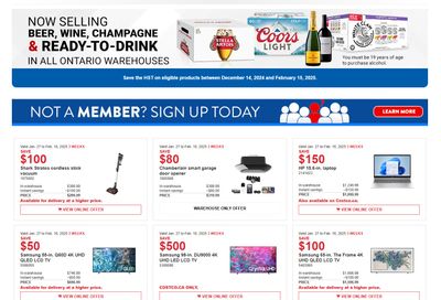 Costco (West, ON & Atlantic Canada) Warehouse Offers  January 27 to February 16