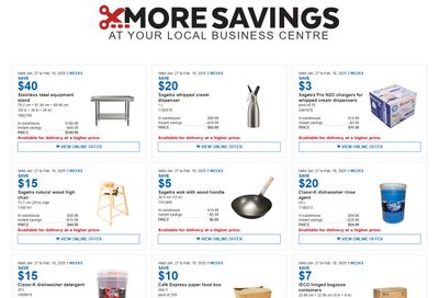 Costco Business Centre Instant Savings Flyer January 27 to February 16