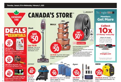 Canadian Tire (Atlantic) Flyer January 30 to February 5