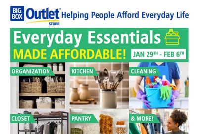 Big Box Outlet Store Flyer January 29 to February 6