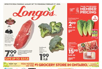 Longo's Flyer January 30 to February 5