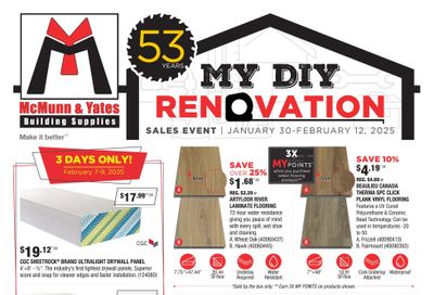 McMunn & Yates Building Supplies Flyer January 30 to February 12