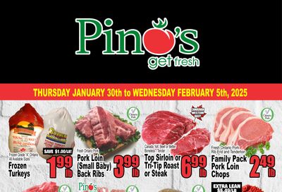 Pino's Flyer January 30 to February 5