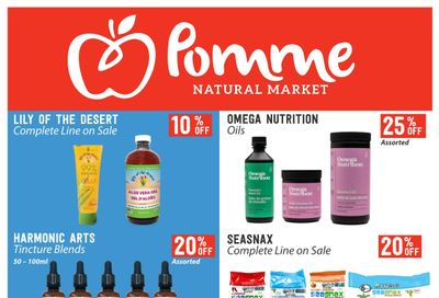 Pomme Natural Market Monthly Specials Flyer January 30 to February 26