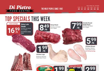 Di Pietro Food Centre Flyer January 30 to February 5