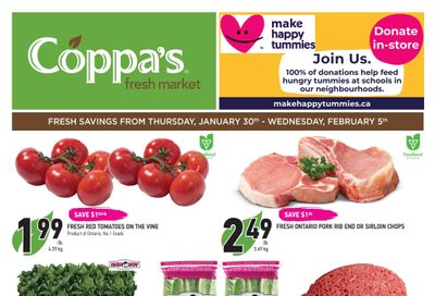 Coppa's Fresh Market Flyer January 30 to February 5