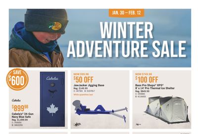 Cabela's Flyer January 30 to February 12