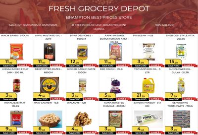 Fresh Grocery Depot Flyer January 30 to February 5