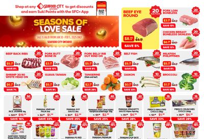 Seafood City Supermarket (ON) Flyer January 30 to February 5