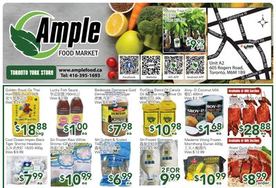 Ample Food Market (North York) Flyer January 31 to February 6