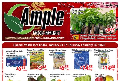 Ample Food Market (Brampton) Flyer January 31 to February 6