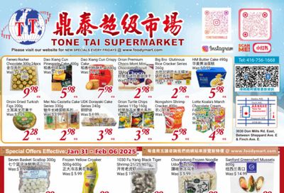 Tone Tai Supermarket Flyer January 31 to February 6