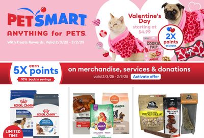 PetSmart Flyer February 3 to March 2