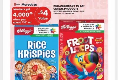 Real Canadian Superstore Ontario: Kellogg’s Cereals 63 Cents each With Freshco Price Match and Printable Coupons