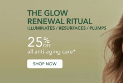 Yves Rocher Canada: 25% off All Anti-Aging Care + Free Glow Renewal Lotion When You Buy a Face Care Kit + Valentine’s Day Gifts