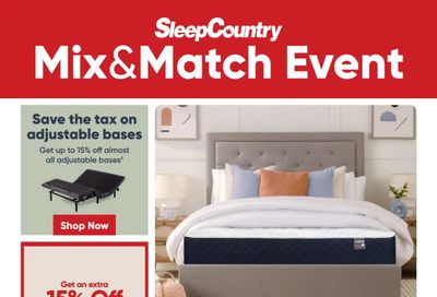 Sleep Country Flyer February 5 to 9