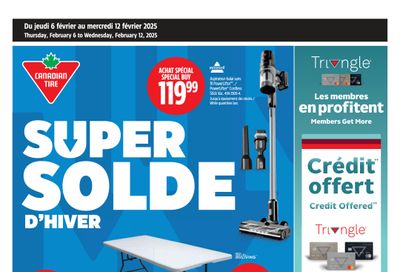 Canadian Tire (QC) Flyer February 6 to 12