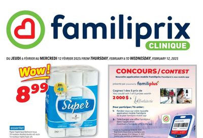 Familiprix Clinique Flyer February 6 to 12