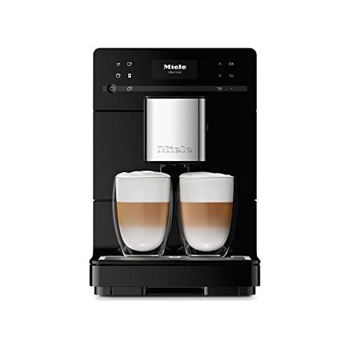 Miele CM 5310 Silence Automatic Coffee Maker - With OneTouch for Two, AromaticSystem, Coffee Pot, Cleaning Programs - Obsidian Black - 2 Year Warranty $1159.9 (Reg $1449.99)