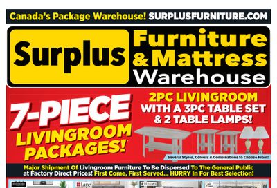 Surplus Furniture & Mattress Warehouse (Sydney) Flyer March 3 to 16